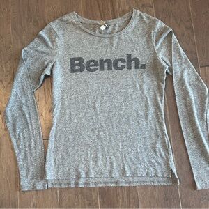 Bench Long Sleeve Light Weight Womens Small Gray
